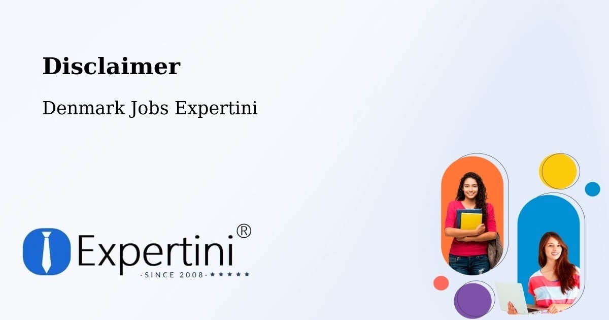 Disclaimer – Søndersø - Denmark Jobs Expertini