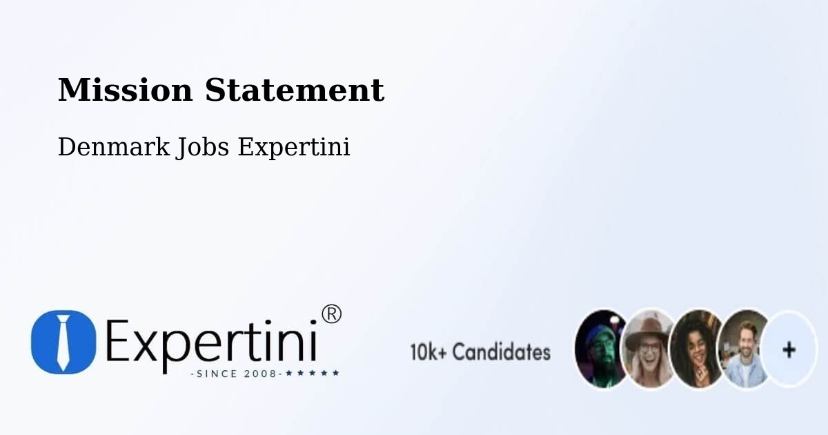 Corporate Mission – Søndersø - Denmark Jobs Expertini
